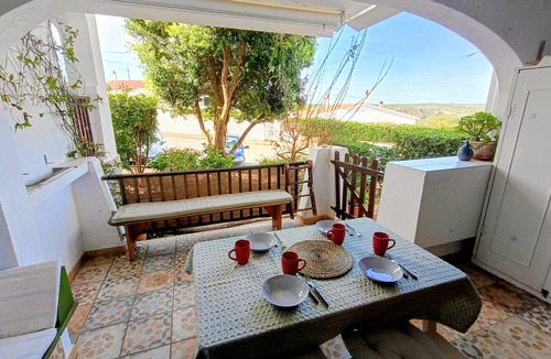 Cala en Porter Apartment | Binimar Apartment – Cala En Porter with Shared Pool, Near the Beach