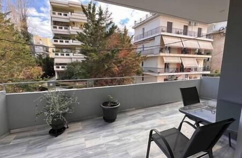 Khalandrion Apartment | Blue Spacious Flat wt Parking nr Marousi Hospitals
