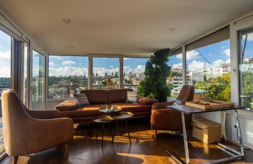 Ortakoy Villa | Bosphorus View Duplex w Terrace in Ortakoy