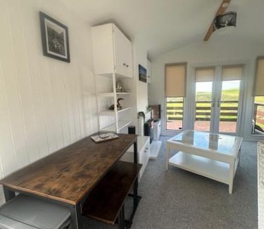 Portpatrick Ski Chalet | Bowmore 7 - Stunning Sea Views, Farm Stay