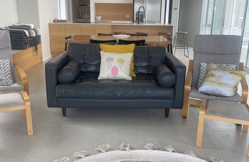 One Tree Point House | Brand new canal-front holiday home, stunning water views, private boat ramp.