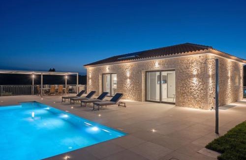 Karavados Villa | Brand New: Kefalonia Stone Villas - Villa Trapezaki Retreat