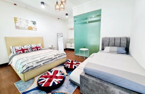 Taman Hock Ann Apartment | Bright 7 Guests Scott Garden Duplex 1 Room Old Klang Road, Taman Desa, Kuchai Lama, Bangsar South, Pearl Point, Mid Valley, Kuala Lumpur