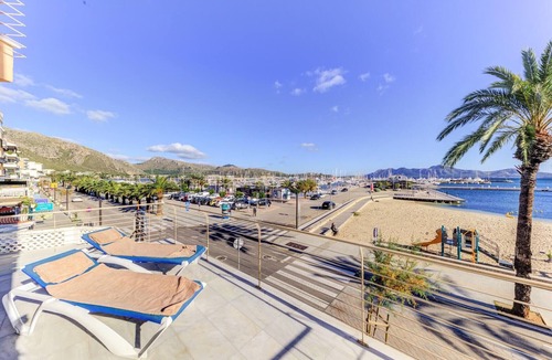 Puerto de Pollensa Apartment | Brisa Marina for five people front beach