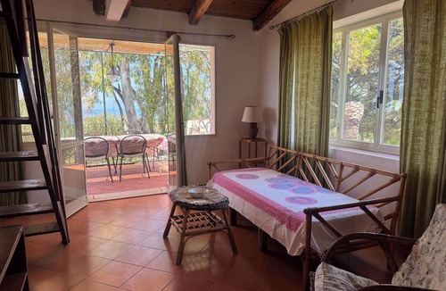Tropea House | Buganville house with terrace by the sea