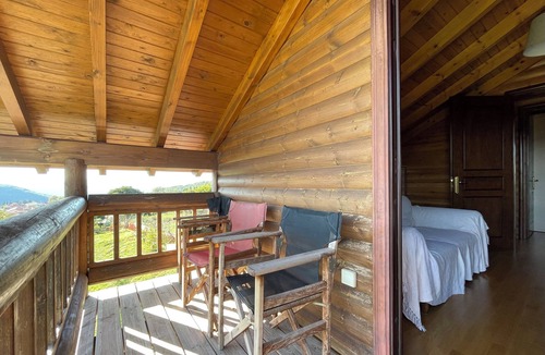 Zitsa Ski Chalet | Chalet Klimatia - Beautiful wooden maisonette with fireplace