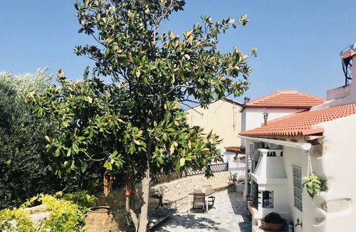 Makhairoi Apartment | Charming studio Shamballa is in a traditional Cretan village.