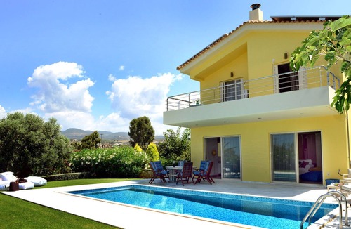 Trifylia Villa | Citron Pale luxury Villa, Dimitras Villas, Kalo Nero Beach, Messinia