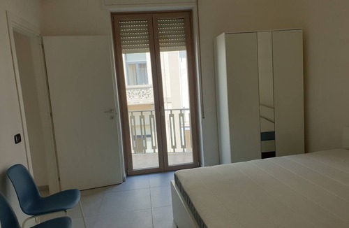 Sapri Apartment | Comfortable one-bedroom apartment with kitchen and terraced balcony with mountain view