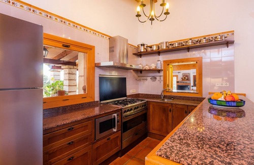 Sant Llorenc des Cardassar Villa | Country Home Can Bosco with Pool, Wi-Fi, A/C, Garden & Terrace