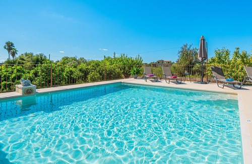 Buger Villa | Country Home “Son Serra” in Rural Area with Air Conditioning, Terrace & Garden