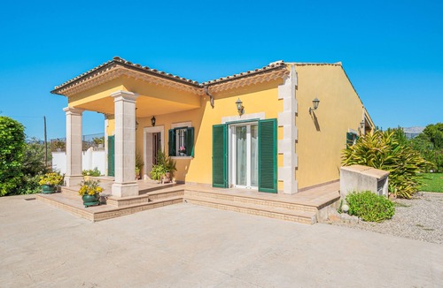 Buger Villa | Country Home “Son Serra” in Rural Area with Air Conditioning, Terrace & Garden