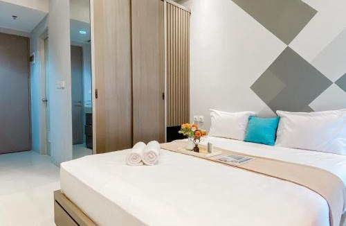 Cikarang Apartment | Cozy Living Studio Vasanta Innopark Apartment By Travelio