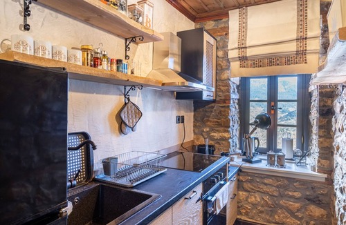 Metsovo House | Dandy Villas Metsovo | Avo | Fireplace |Up to 6