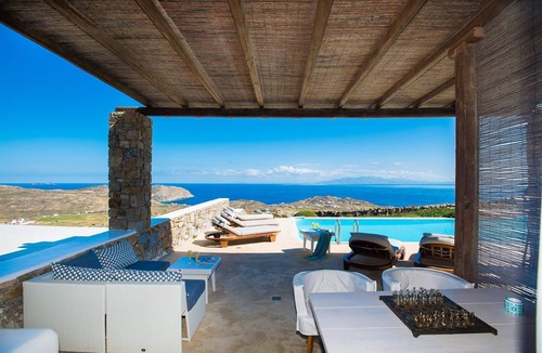 Plintri Apartment | Divine Mykonos Euterpe Suite, 2 BDR, Private Pool, Wonderful Sea Views