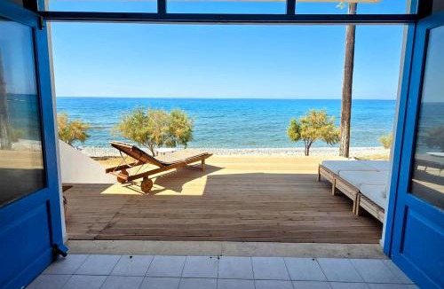 Milatos Beach Villa | Dror Beachfront House 5 Meters to the Water