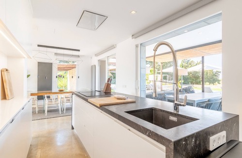 Inca Villa | Elegant and Modern Villa Son Set with Heated Pool, Football Field, Wi-Fi and A/C