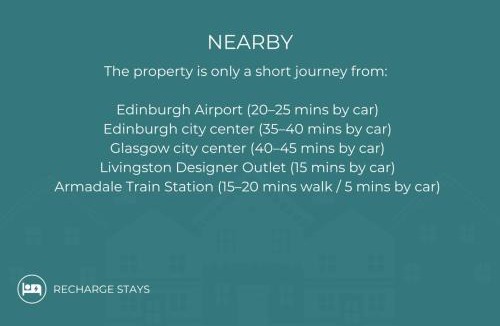 Bathgate Apartment | Free Parking - Central - Sleeps 6 - Great Area