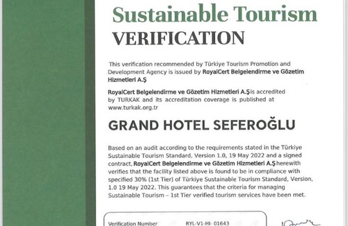 Bayrampasa Hotel | Grand Hotel Seferoğlu