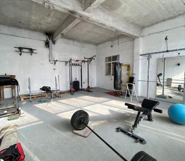 Amphipolis Apartment | Ground floor apartment with gym & yard in Paggaio