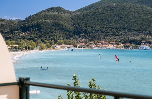 Vassiliki Apartment | Holiday Apartment 'Apostolos Apartment 3' Close to Beach with Sea View & Wi-Fi