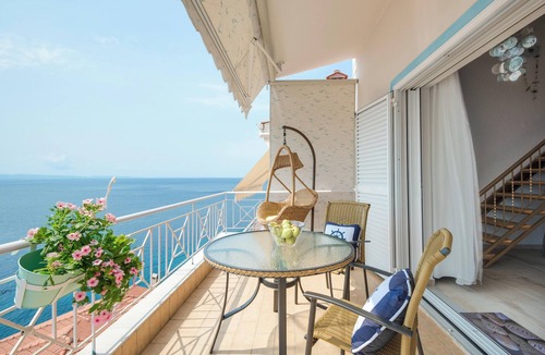 Neos Marmaras Apartment | Homerez - Flat with Sea View in Neos Marmaras - 75 m² - Parking