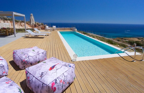Skala Villa | Idyllic villa with breathtaking sea views and a private pool