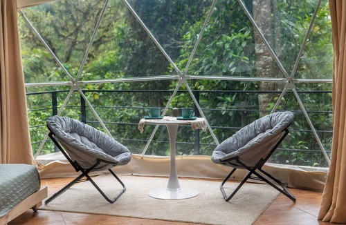 Pacuare Reserve Resort | Jungle Family Glamping Dome: Private Terrace & Unique Experience!