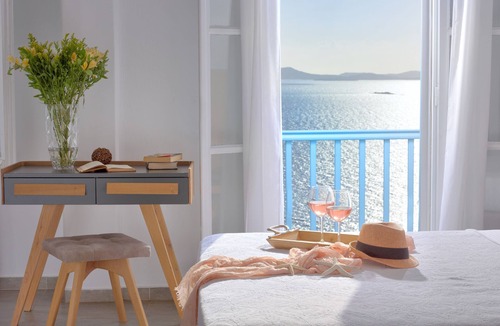 Agios Stefanos House | Junior Suite with Sea View
