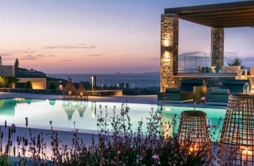 Vathianos Kampos Villa | Kymo Instyle Villa - Sea view Private pool Jacuzzi