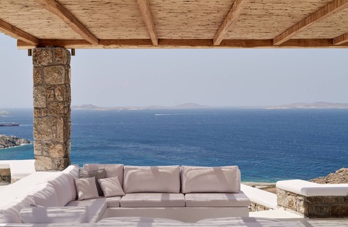 Houlakia Villa | La Piscine: Mykonian luxury property with extraordinary sea and sunset views!