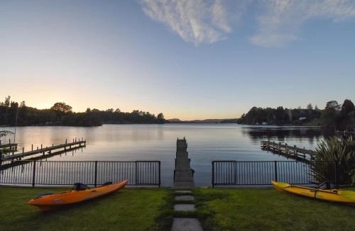 Okere Falls House | Lakefront Oasis