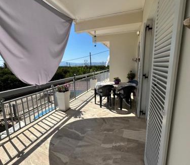 Argolis Region Apartment | Lidas Golden View-All around veranda apartment