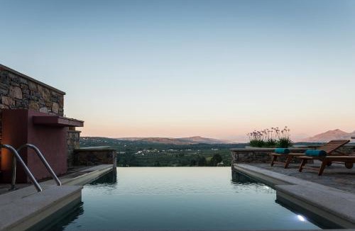 Paidochori Villa | Listen to Nature in a Renovated Traditional Hilltop Villa Liodosifis with Heated Pool