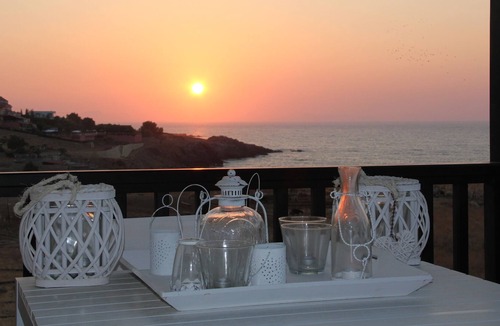 Panormos Apartment | Luxurious 3 room apartment, Rethymno, Panormos with sea view and patio.