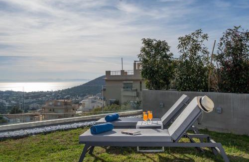 Anavyssos House | Luxurious 4bd Villa with outstanding view