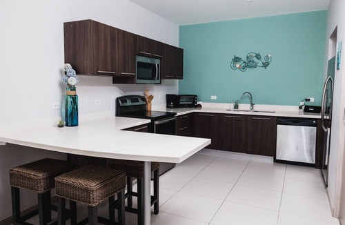 Barrio Santa Lucia Condo | Luxurious Condo, 5min walk to beach/town, Amazing pool and amenities !