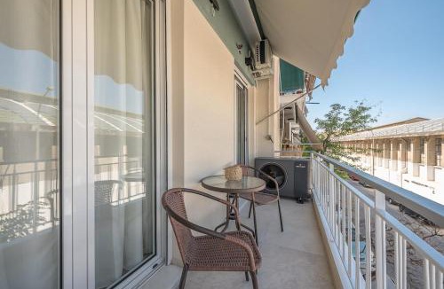 Agios Panteleimonas Apartment | Luxurious, Equipped, MetroFacing Flat in Athens