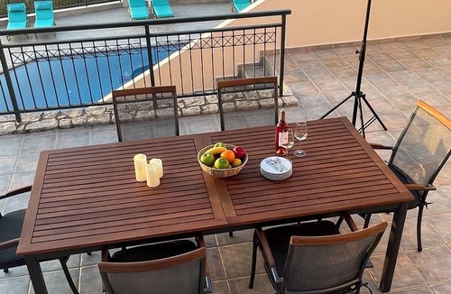 Skotino Villa | Luxurious Private Villa with Private Pool and Sea Views- 6 min drive from beach