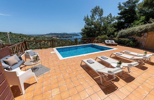 Katsarou Villa | Luxury Skiathos Villa | 2 Bedrooms | Villa Europa | Private Pool | Vasilias