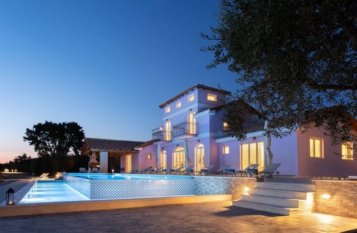 Agia Marina Villa | Luxury Villa with Private Pool, Tennis Court & Vineyard | Aneli Villa Alexandra