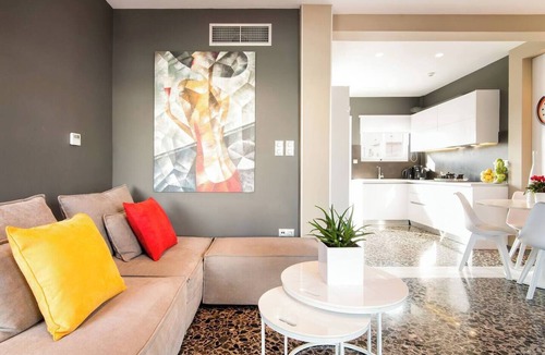 Athens Apartment | Ma Maison Penthouse No1, Acropolis view, Huge terrace, 315 Mbps