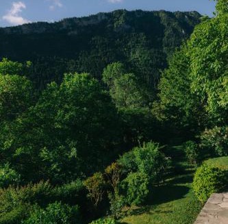 Kalambaka Villa | Meteora Mountain Stonehouse with Private Garden