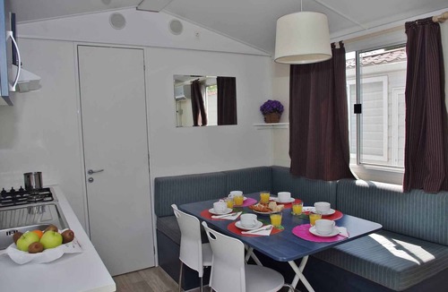 Seccagrande House | Mobile home with air conditioning, terrace and pool