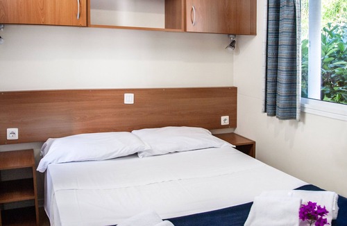 San Giorgio Resort | Mobile home with its own terrace, sea view, pool, beach and much more