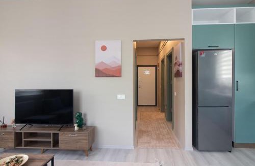 Kemerburgaz Apartment | Modern 1BR with Elegant Design in Göktürk