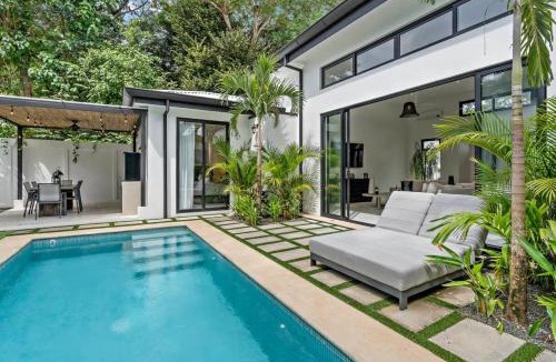 Potrero House | Modern Garden Villa with Private Pool, Outdoor Kitchen & Separate Casita Near Playa Potrero
