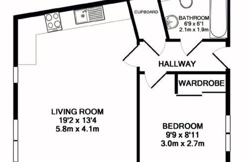 Restalrig Apartment | Modern one-bed apartment with free underground parking. Sleeps 4.