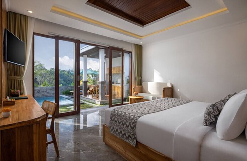 Kenderan Villa | Modern Private Pool Villa Jungle Views Romantic Escape at Ubud Bali
