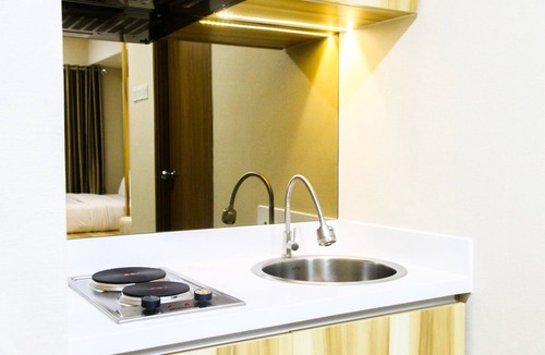Cikarang Apartment | Modern Style The Oasis Studio Apartment with Comfortable Sofa